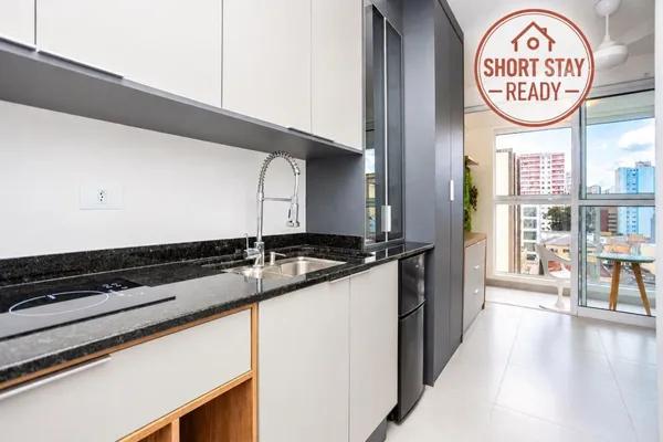 Apartamento com 1 dormitório, 19 m² - venda por R$ 345.000 ou aluguel por R$ 1.500,00/mês - Centro - Curitiba/PR