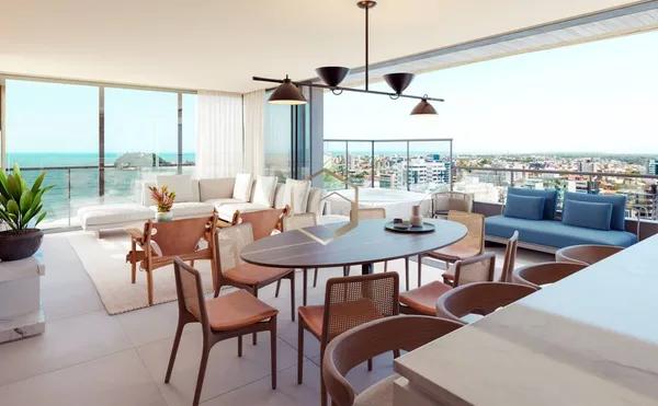APARTAMENTO ALTO PADRÃO EM GUARATUBA | 153 M² | 3 SUÍTES | VISTA PARA O MAR