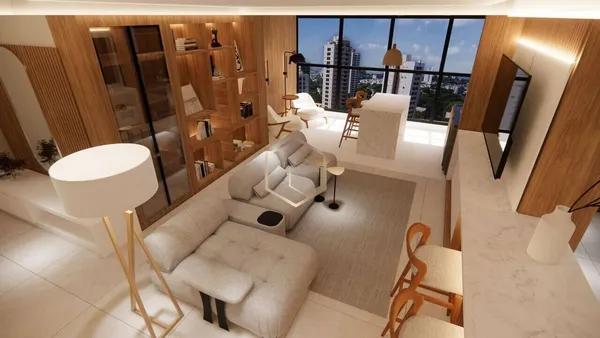 APARTAMENTO ALTO PADRÃO COM 2 SUÍTES | SEMIMOBILIADO | VISTA PANORÂMICA | CASA MILANO