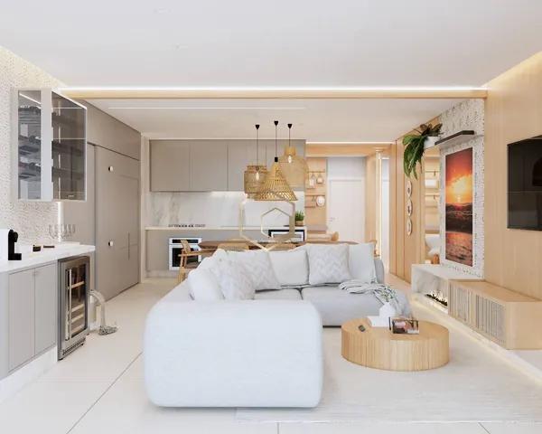 APARTAMENTO EM GUARATUBA | 159 M² | 3 SUÍTES | VISTA PARA O MAR | ALTO PADRÃO