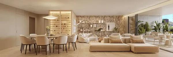 GARDEN DUPLEX ALTO PADRÃO NO BATEL | 849,69 M² | 5 SUÍTES | PISCINA PRIVATIVA